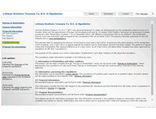 Tablet Screenshot of lehmanbrotherstreasury.com